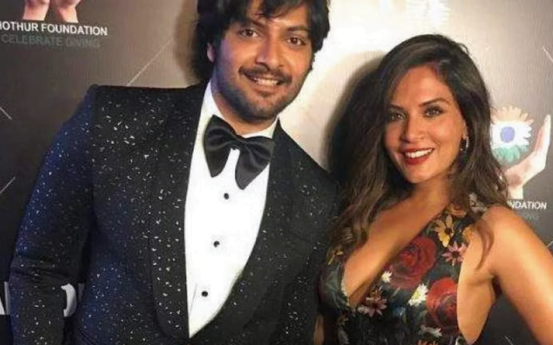 Ali Fazal and Richa Chadha