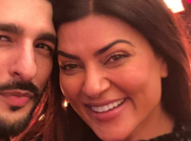 Sushmita Sen and Rohman Shawl