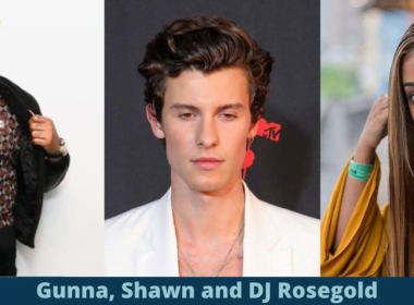 Gunna, Shawn and DJ Rosegold