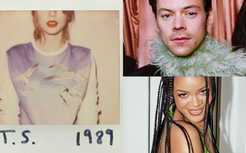 taylor swift 1989 taylor's version release, rihanna new album R9 release date, Harry Styles new album world tour