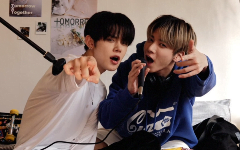 Yeonjun and Taehyun