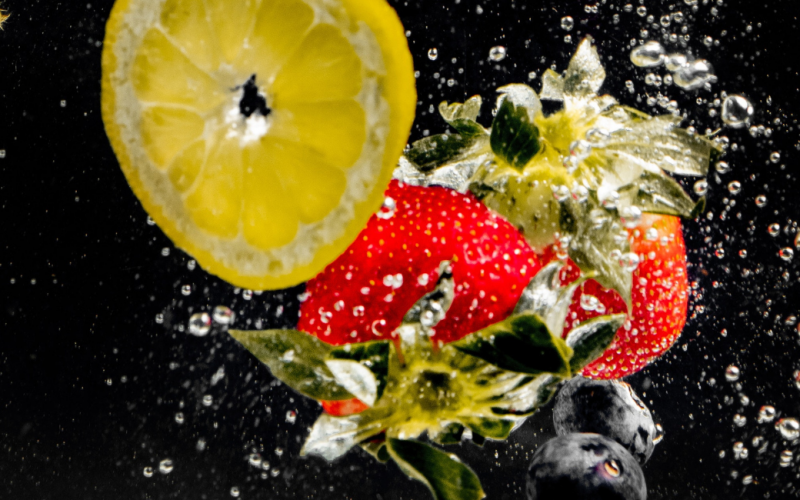 Fruit infused water