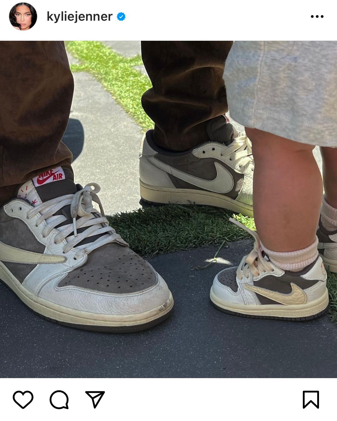 kylie jenner travis scott father's day