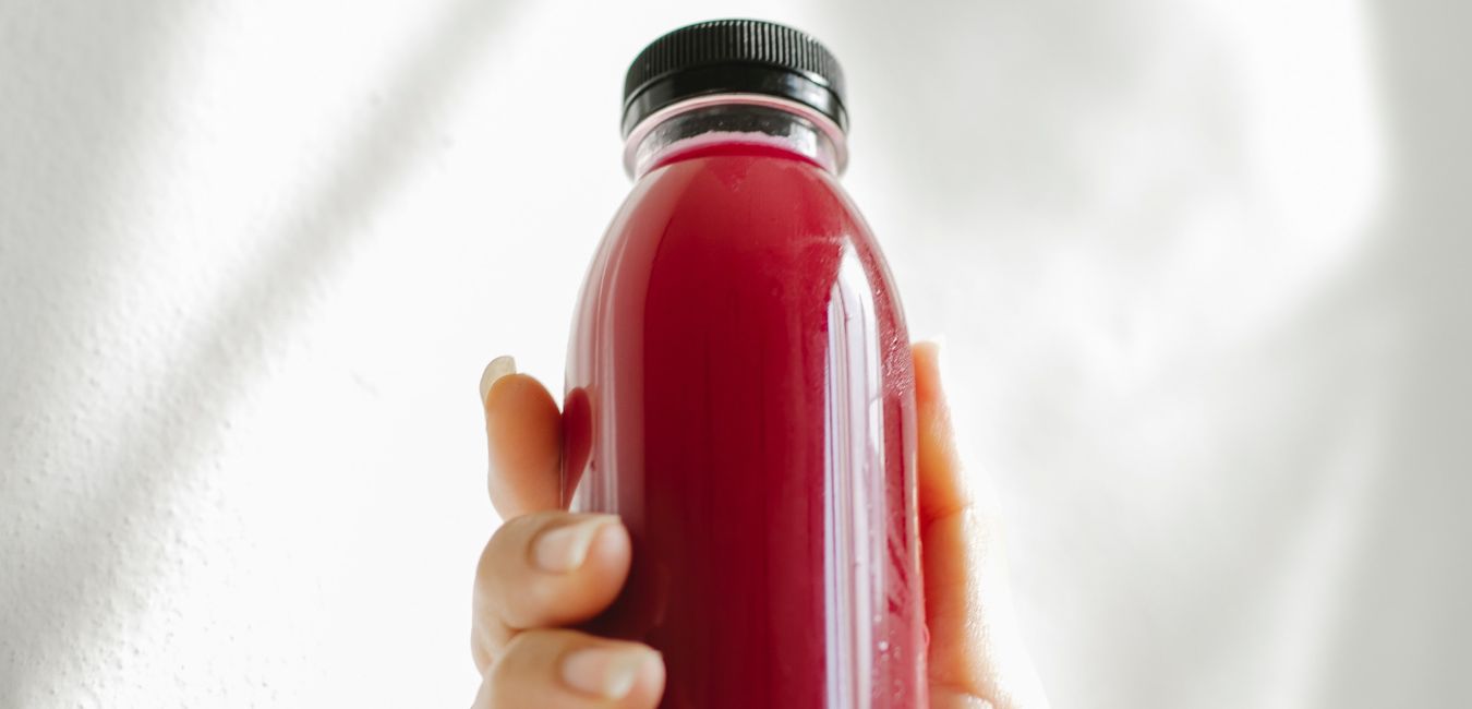 Carrot and beetroot juice