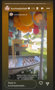 Kourtney Kardashian's Disney-themed baby shower is everyone's dream 2 Screenshot 2023 09 26 221549
