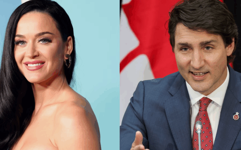 Katy Perry and Justin Trudeau
