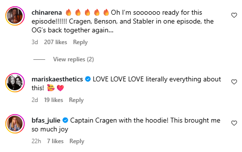 Christopher Meloni returns to 'Law & Order: SVU' set, shares BTS photos with Mariska Hargitay 2 Screenshot 2025 08 06 003637