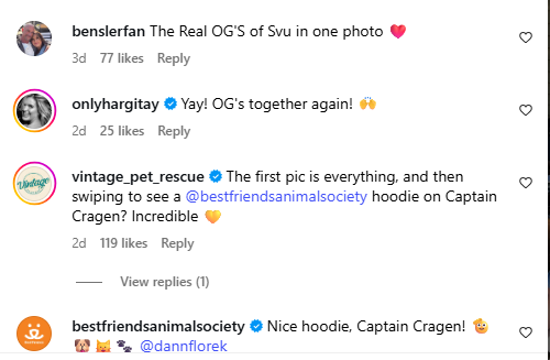 Christopher Meloni returns to 'Law & Order: SVU' set, shares BTS photos with Mariska Hargitay 3 Screenshot 2025 08 06 003708