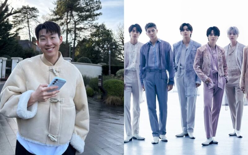 Son Heung Min and BTS