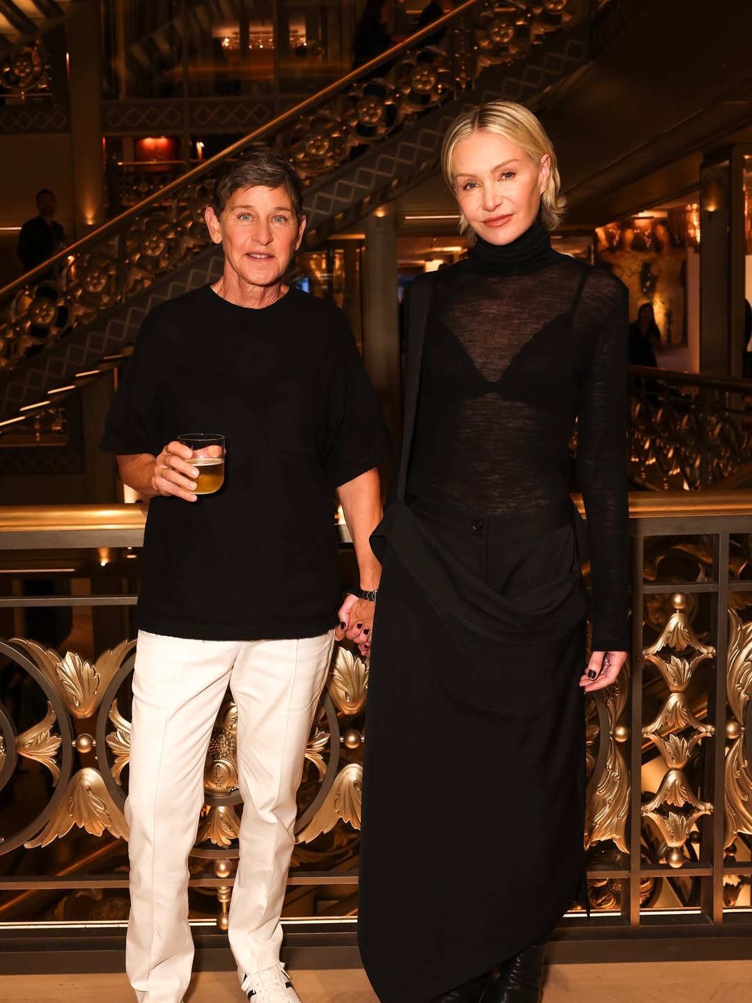 Ellen Degeneres and her wife