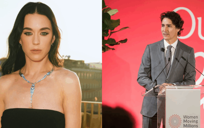 Katy Perry and Justin Trudeau make their first public appearance