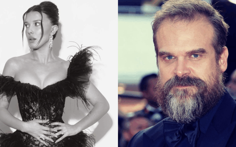 Millie Bobby Brown addresses her relationship with David Harbour