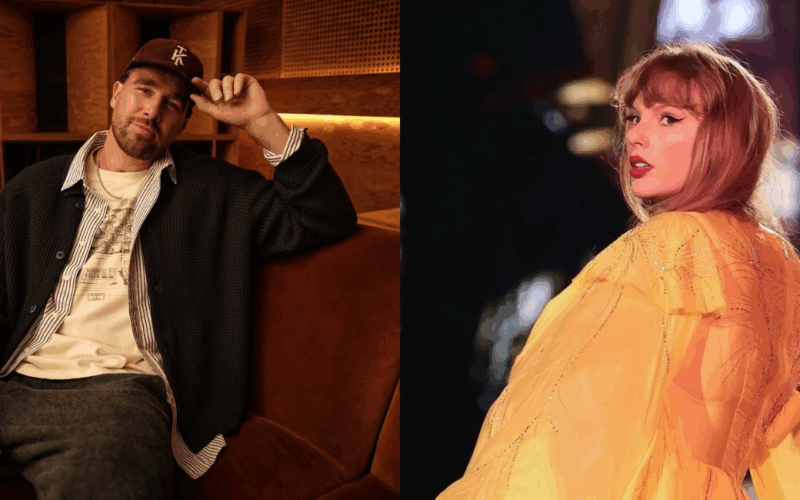 Taylor Swift and Travis Kelce
