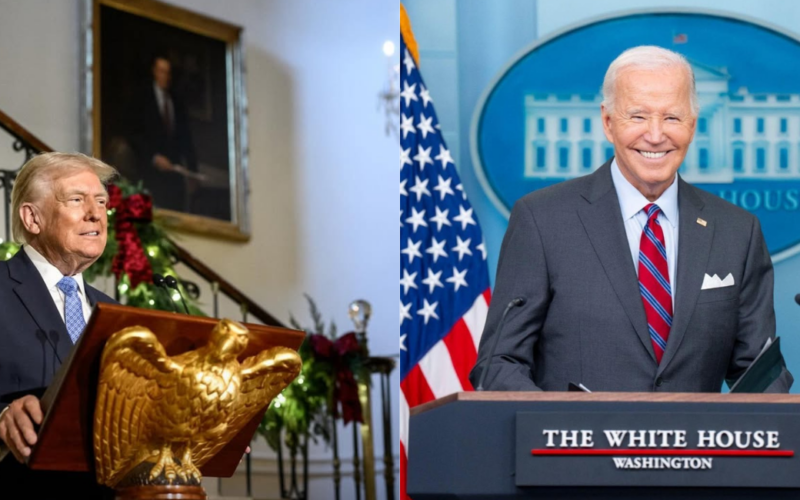 Donald Trump calls Joe Biden old