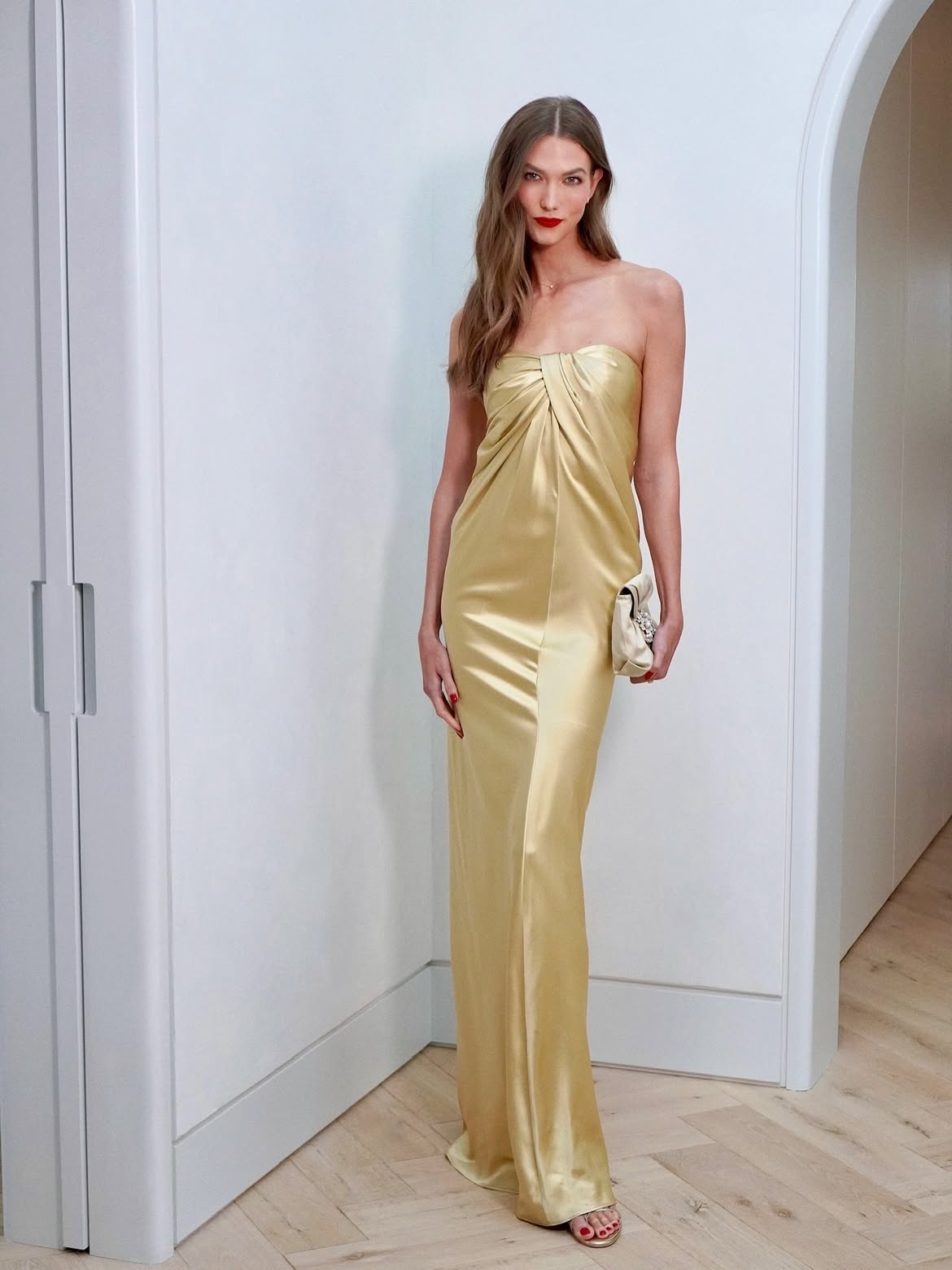 Celebrities drop looks from Taylor Swift and Travis Kelce's royal wedding 8 Karlie Kloss