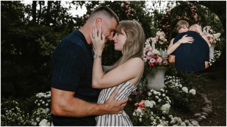Taylor Swift and Travis Kelce