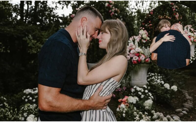 Taylor Swift and Travis Kelce